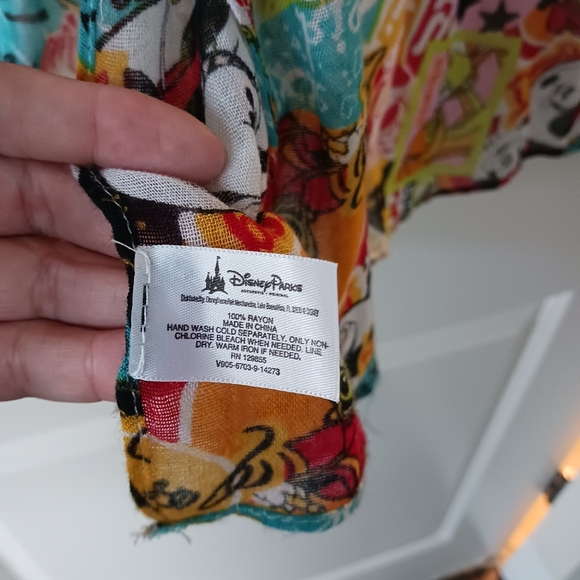 Disney Multicolor Cartoon Print Pencil Skirt - Picture 2 of 2